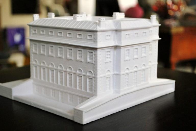 Maquette de chateau