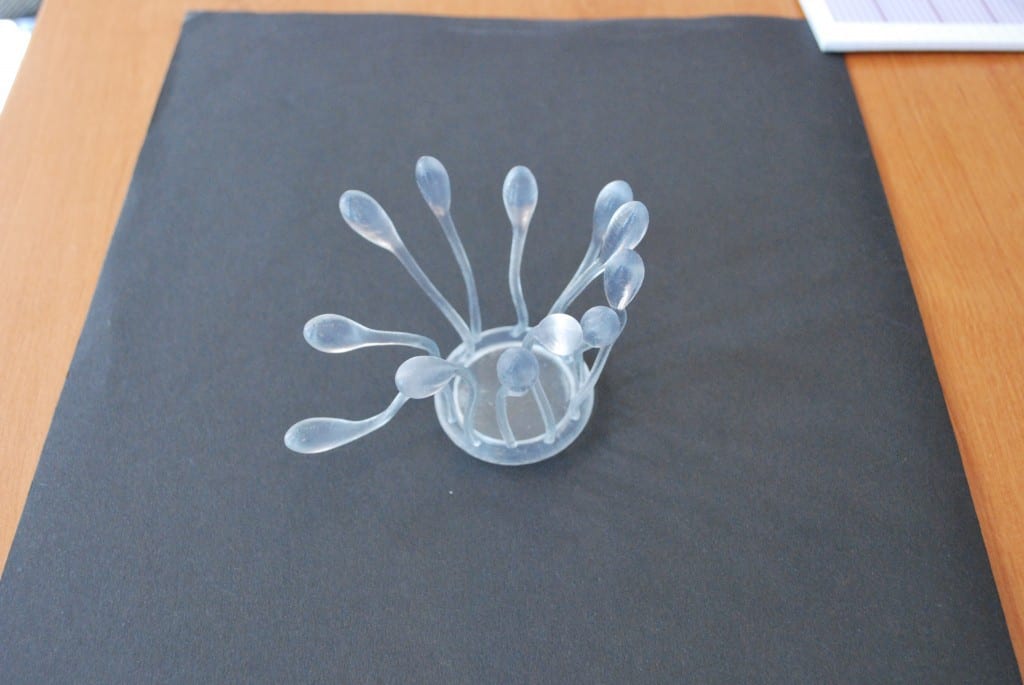 Tentacules en impression 3D transparente